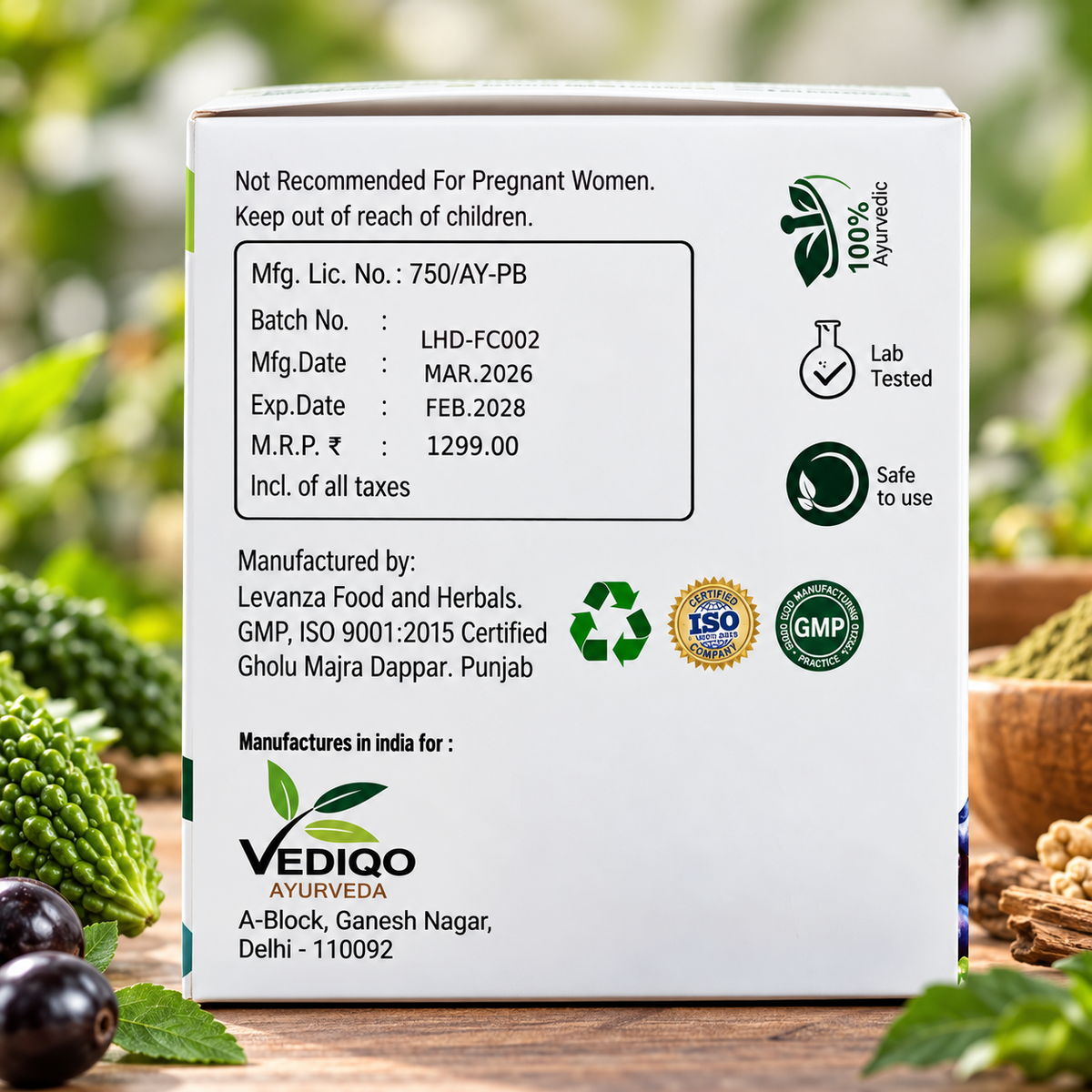 Vediqo Diavia Powder