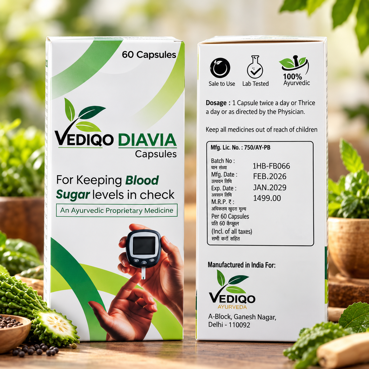 Vediqo Diavia Capsules
